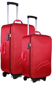 Stylish Trolley Bag for Travel (Medium & Small) Size 20+24 Trolley ...