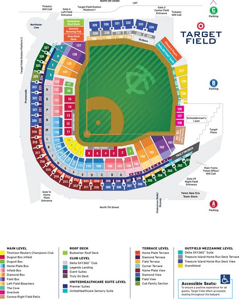 Image result for At Target Field Virtual Seating
