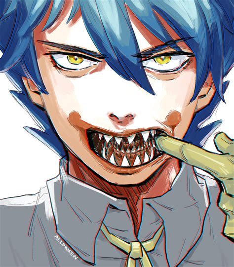 TEETHHH | HUGGY WUGGY human! fanart by Alloween on DeviantArt