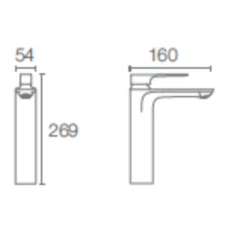 Kohler Table Mounted Tall Boy Basin Mixer Aleo Plus K-72337IN-4ND-BL ...