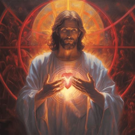 Sacred Heart of Jesus | Jesus christ artwork, Jesus christ painting ...
