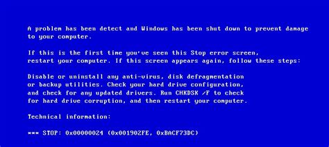 Image result for NTFS File System Blue Screen