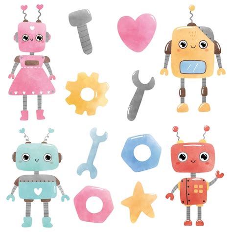 Cute Robot Vector 的图像结果