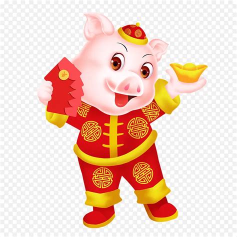 红色喜庆福字2019猪年过年新年海报背景免费下载_觅知网