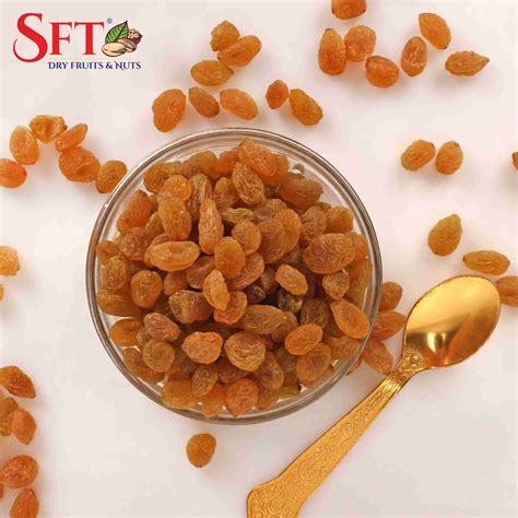 SFT Raisins Golden (Kishmish) Seedless, Dry Grapes Raisins Raisins ...