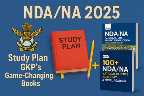 NDA/NA 2025 Preparation Strategy with GKP’s Books - GK Publications