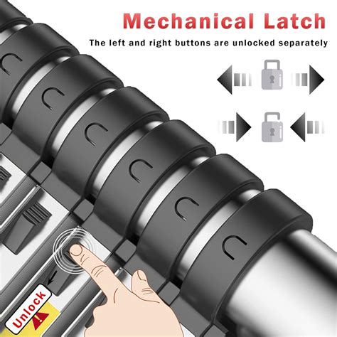 Buy Telescoping Extension Ladders 10.5FT, Aluminum Telescopic Folding ...