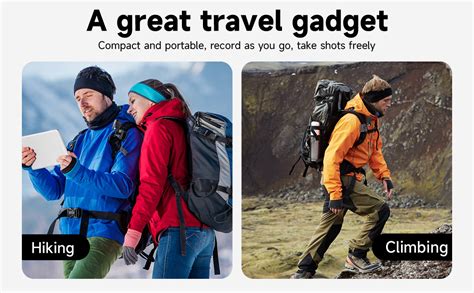 TELESIN Upgraded Universal Backpack Clip
