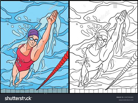 Swim Coloring 的图像结果