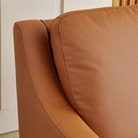 Buy Parque NXT Half Leather 2-Seater Sofa - Tan from Home Centre at ...