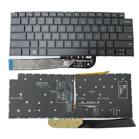 Huasheng Suda Laptop US Keyboard with Backlit Replacement for Dell ...