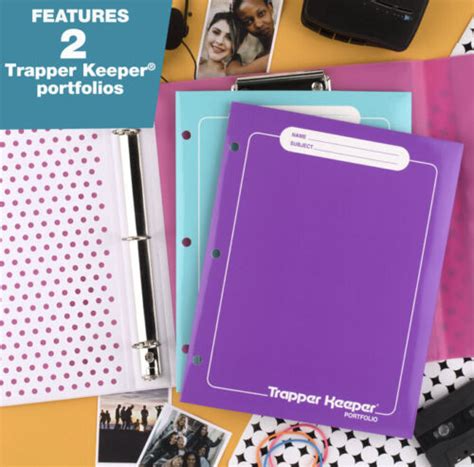 Buy Vintage Style 80s 90s Mead Trapper Keeper Sunset 1 Round Binder ...