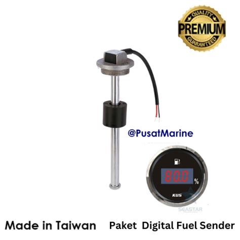 Paket Pengukur Tangki Minyak BBM Digital Oil Sensor Fuel Sender ...