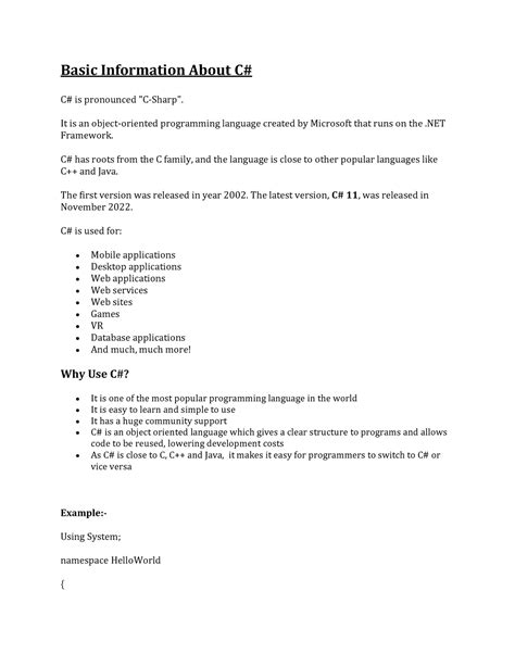 Image result for Basic Information About C Programming Language