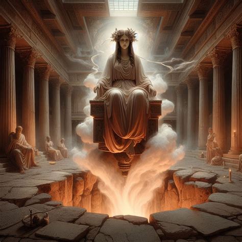 Image result for Ancient Greek Oracle of Delphi