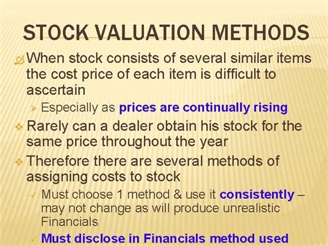 Stock Valuation Methods Fog Tutorial 的图像结果