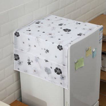 HOKIPO Fridge Cover Top with Pockets, 130 x 55 cm, Blue : Amazon.in ...