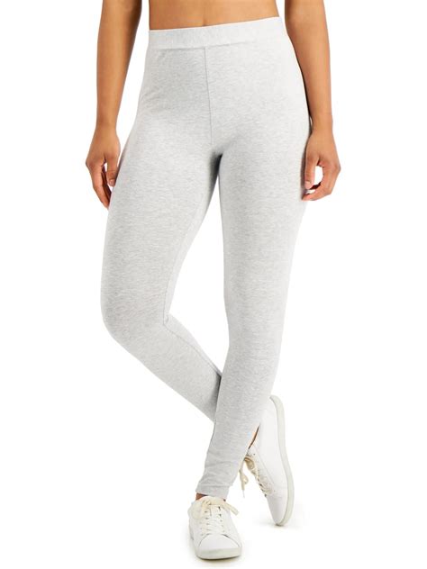 Style & Co Petite Pull On Leggings Light Grey Heather PS - Walmart.com