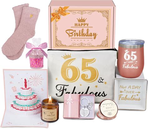 Amazon.com: 65th Birthday Gifts For Women, Happy 65th Birthday Gifts ...
