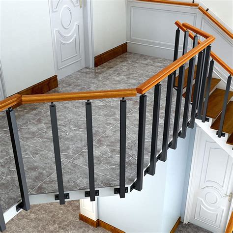 Side Mounted Stair Balustrade Post Kits, Black India | Ubuy