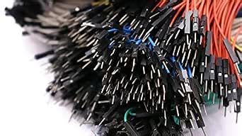 60 Pieces Reusable Solderless Breadboard Jumper Wire Cable for Bot ...