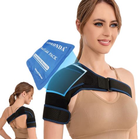 VISKONDA Shoulder Brace - Support and Compression Sleeve,Rotator Cuff ...