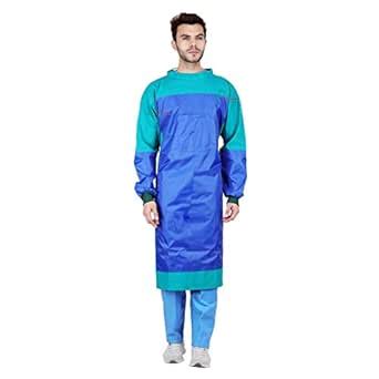 Proexamine Surgicals Cotton Reusable Surgeon Gown with Impervious ...