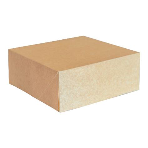 Caja Multiuso Cuadrada Kraft (25 unidades) - Senefelder: Artes Gráficas ...