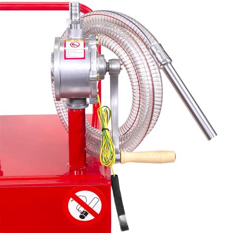 XtremepowerUS 30 Gallon Gas Caddy Storage Tank Drum Barrel Gasoline ...