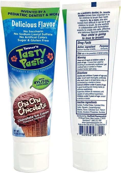 Tanner's Tasty Paste Tanner's Tasty Paste Variety Vanilla, Chocolate ...
