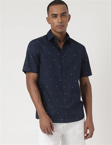 Pure Cotton Button-down Collar Shirt