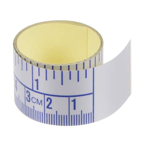 Self Adhesive Measuring Tape 24 Inch 61cm English Metric Right to Left ...