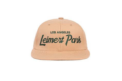 Leimert Park | Unisex HOODHAT in CAMEL / GREEN SAIL | Los Angeles, CA ...