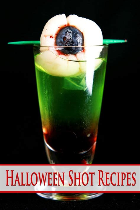 Halloween Shot Recipes [Shooters] - Celebration Generation