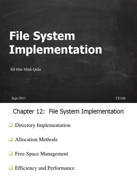 Image result for File System Implementation in OS