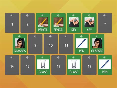 Image result for Memory Game Matching Item