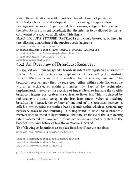 Android Studio 3.0 Development Essentials - state if the application ...
