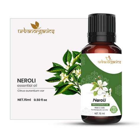 Urbanorganic Neroli Essential Oil Healthy Hair & Growth Hair Fall ...