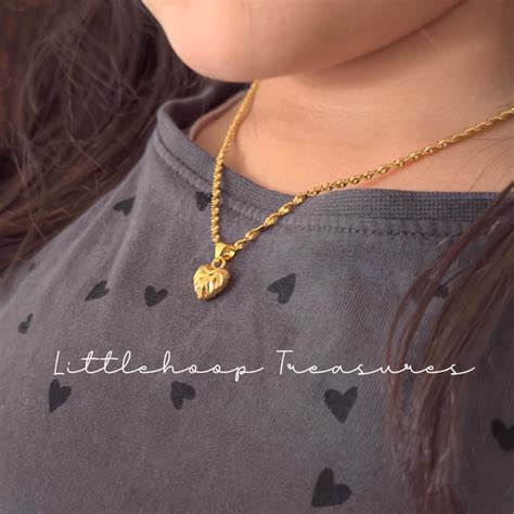 Children 22K Gold Filled Chain Necklace, 14” Children Gold Filled ...