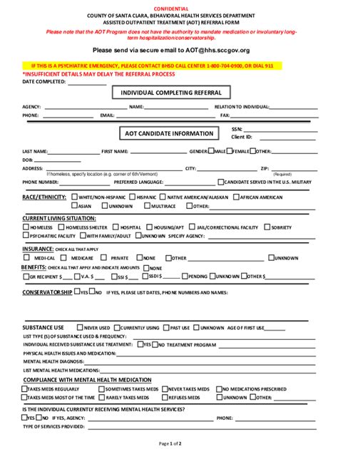 Fillable Online bhdp.sccgov.orgyouth-system-care-policyAppendix D ...