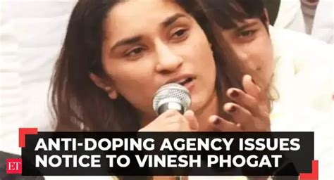 National Anti-Doping Agency issues notice to Vinesh Phogat for ...