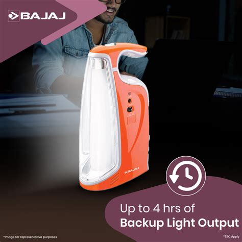 BAJAJ ELX MINI LED EMERGENCY LIGHT – Bajaj Electricals India
