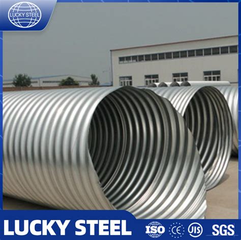 Helical Galvanized Driveway Metal Culverts Pipe - China Metal Culvert ...