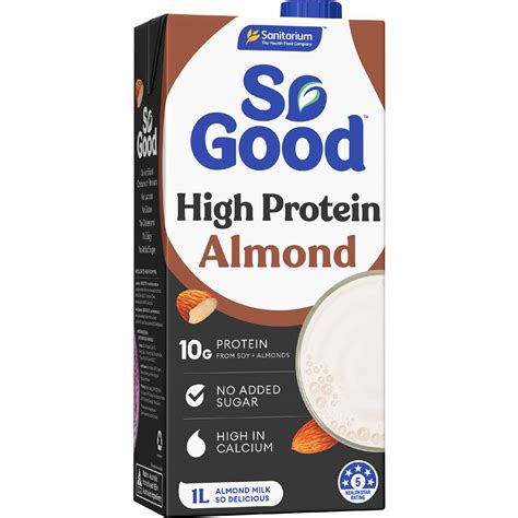 High Protein Almond Milk So Good at Henry Briggs blog