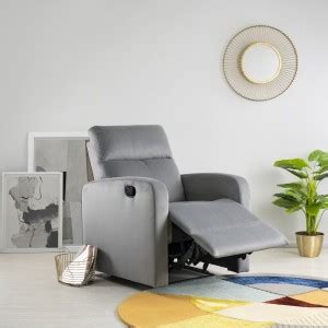 FURLENCO Fabric Manual Recliner Price in India - Buy FURLENCO Fabric ...