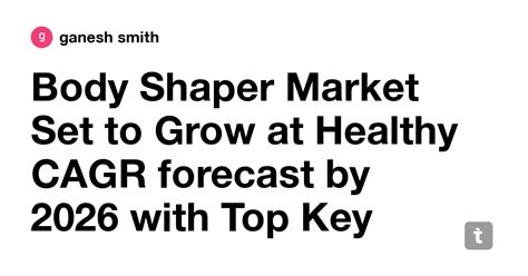 Body Shaper Market Set to Grow at Healthy CAGR forecast by 2026 with ...