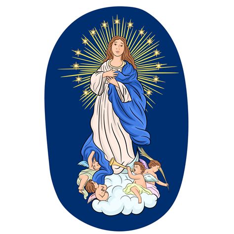 inmaculada concepción de la virgen maría 11440707 Vector en Vecteezy