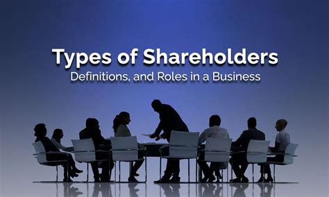 Shareholder Definition Tutor2U at Lorena Perez blog