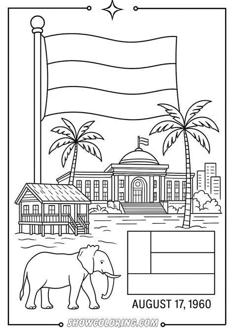20 Gabon Flag Coloring Pages – Free & Fun Printables for Kids