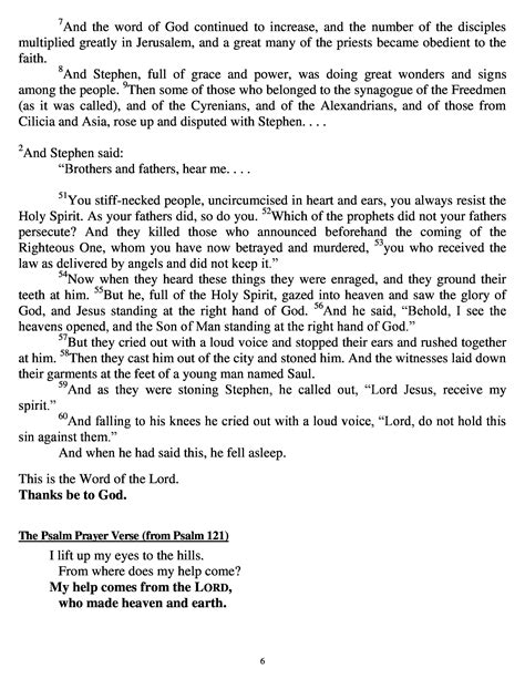 Worship Bulletin and Announcements for May 7th, 2023 - Fifth Sunday of ...